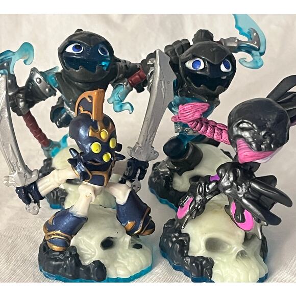 Skylanders Swap Force Undead Element - Lot of 4- Activation 2013